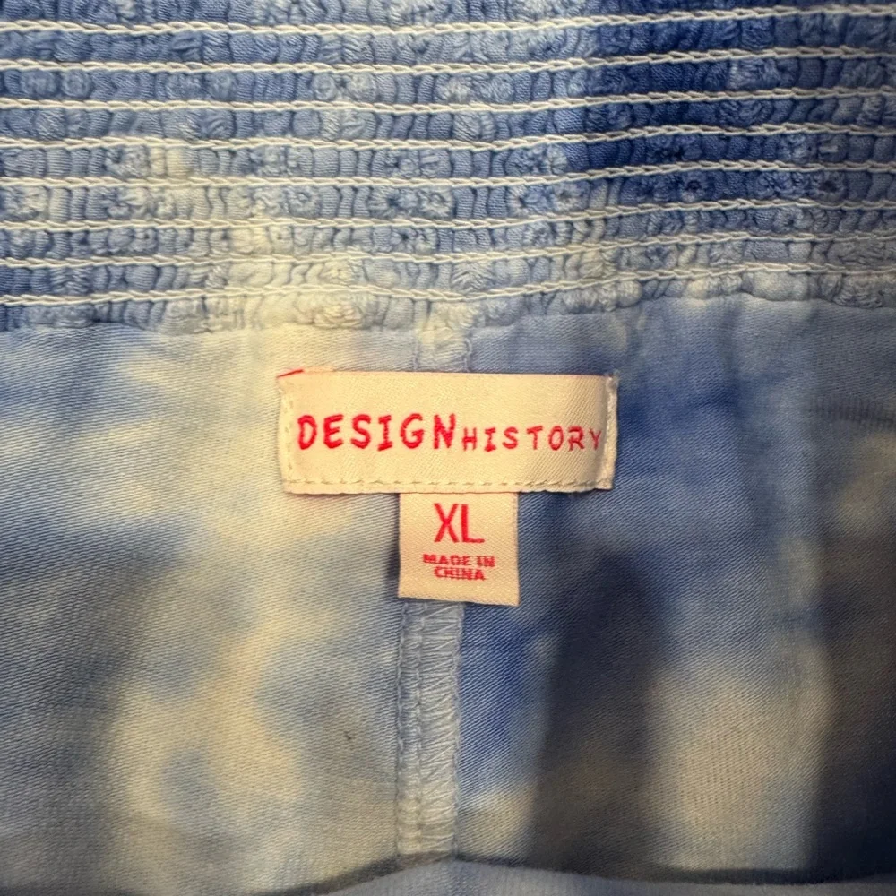 Blue Tie-Dye Girl's Skirt
